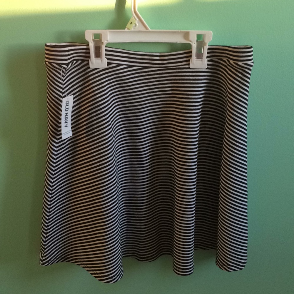 Soft Striped Skirt